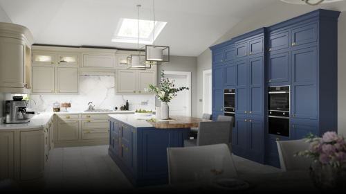 Image of Painted Kitchen